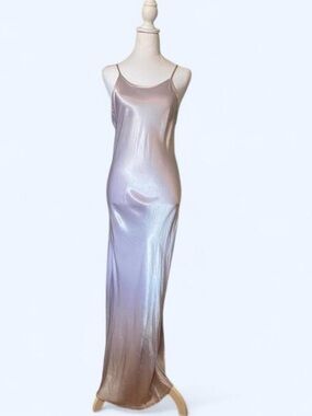 Vintage La Belle Shimmery Lilac Gown